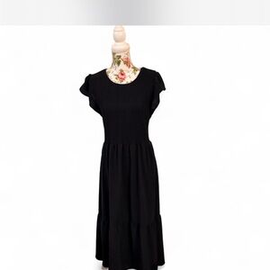 Elegant Black Women's Dress
